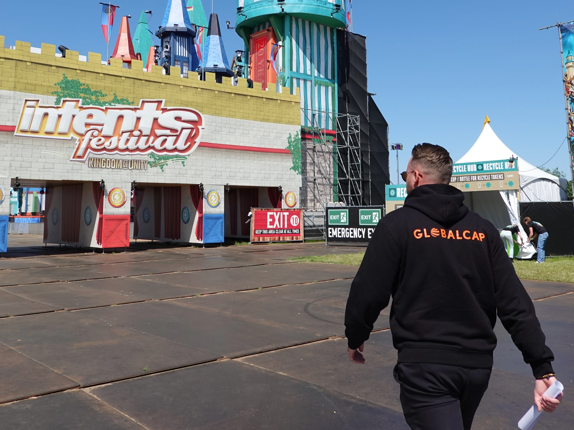 Werken op festivals met Globalcap